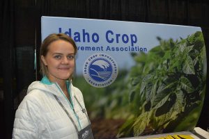 Kimberlee Yonke with Idaho Crop Improvement.
