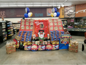 Shelly, ID potato display