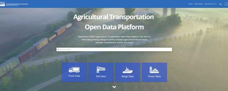 Ag Transportation website screenshot