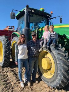 Nick Blanksma with his Wife and Kids