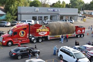 The Big Idaho Potato Truck always draws a crowd.