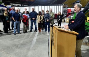 NPC Vice President of Legislative Affairs RJ Andrus and NPC Chief Operating Officer Mike Wenkel joined state and local partners at an event Jan. 23 with Rep. Mike Simpson (R-Idaho, pictured far right)) at the Idaho Potato Conference & AG Expo announcing the new rule. The event was one of many that occurred throughout the country held by members of Congress and federal officials welcoming the rule.