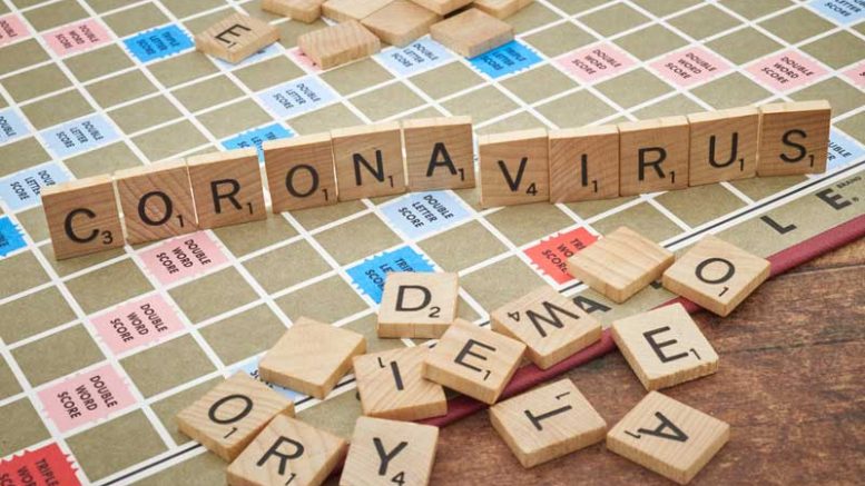 Coronavirus-Scrabble