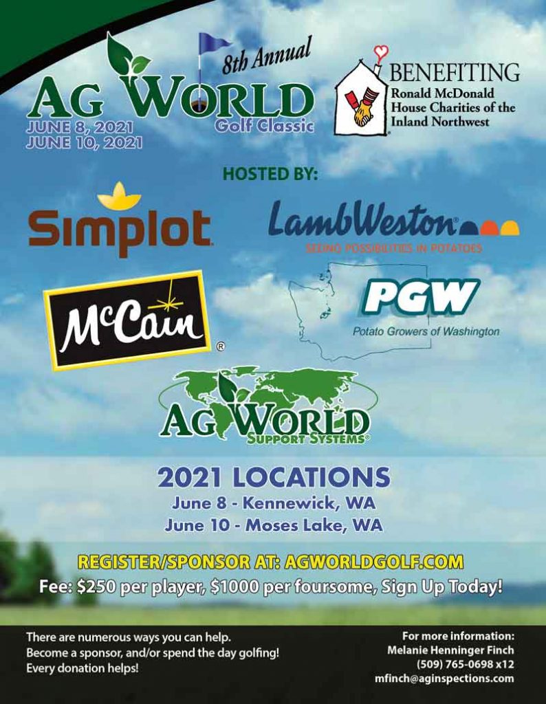 2021 Ag World Golf ad